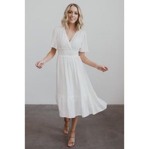 NWT Baltic Born Rachel Midi White